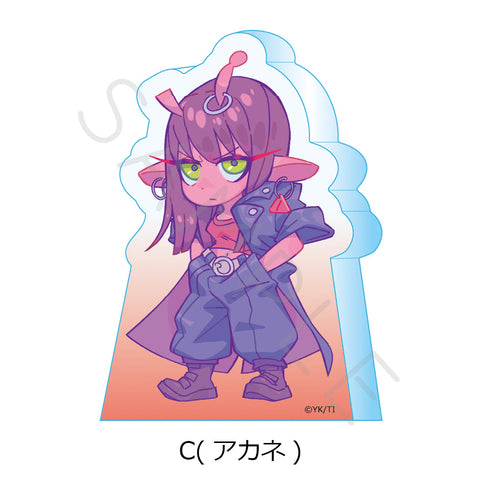 『銀河特急 ミルキー☆サブウェイ』アクリルミニブロック C アカネ